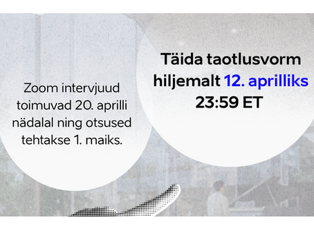 Youth delegates to KESKUS opening /// noordelegaat: tule löö kaasa!