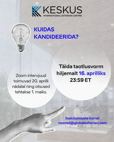 Youth delegates to KESKUS opening /// noordelegaat: tule löö kaasa!