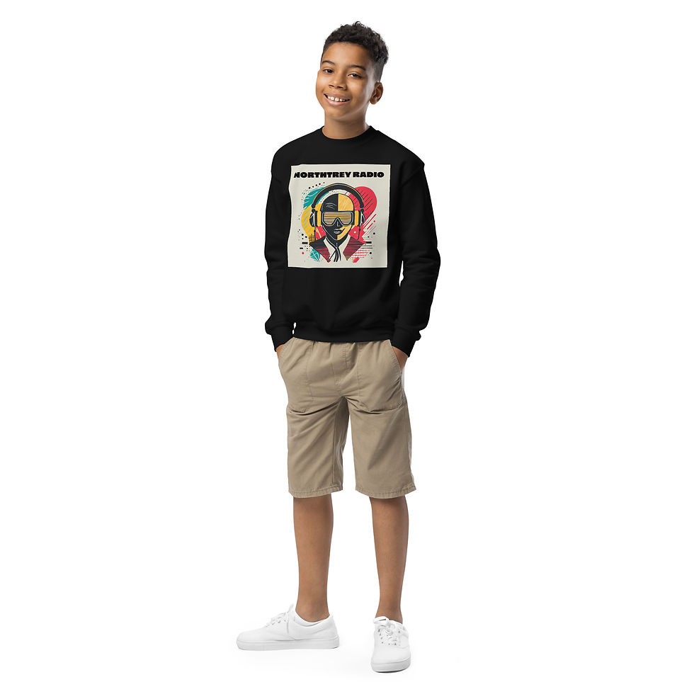 Thumbnail: Youth crewneck sweatshirt