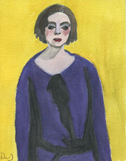 D'après l'autoportrait d'Émilie Morny, amie de Berthe Weill