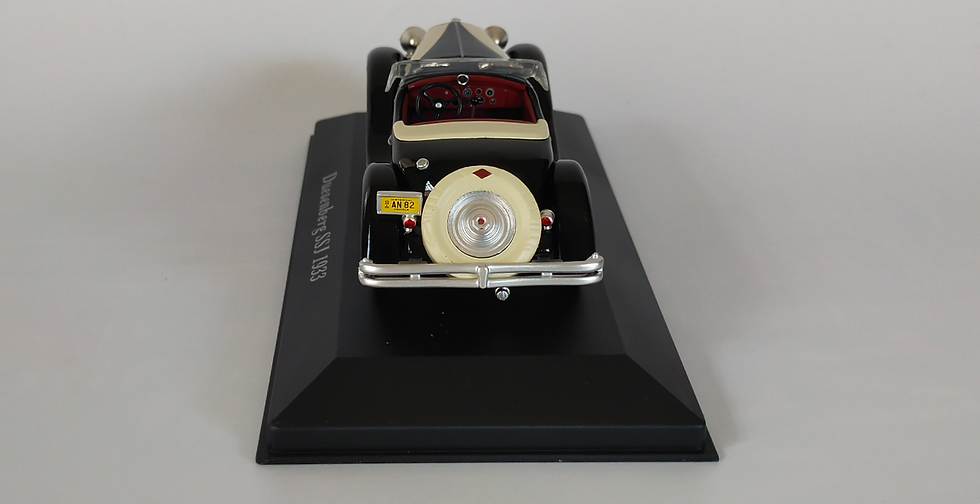 Miniatura: Duesenberg SSJ 1933 (Atlas) 1/43