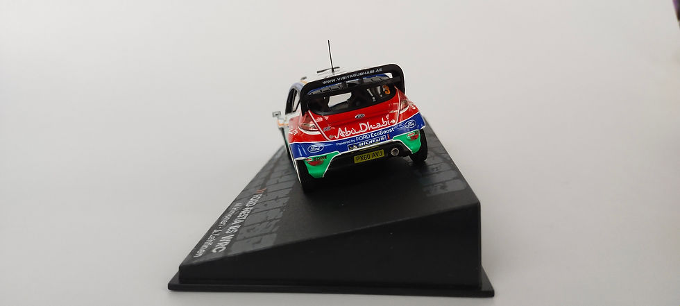 Miniatura: Ford Fiesta RS WRC Rally Sweden 2011 Hirvonen - Lehtinen (Atlas) 1/43