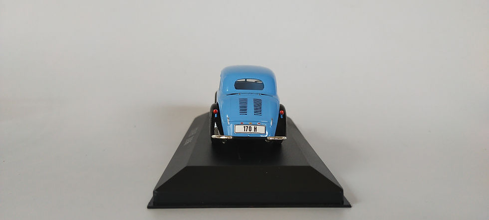 Miniatura: Mercedes Benz 170 H 1936 (Atlas) Azul 1/43