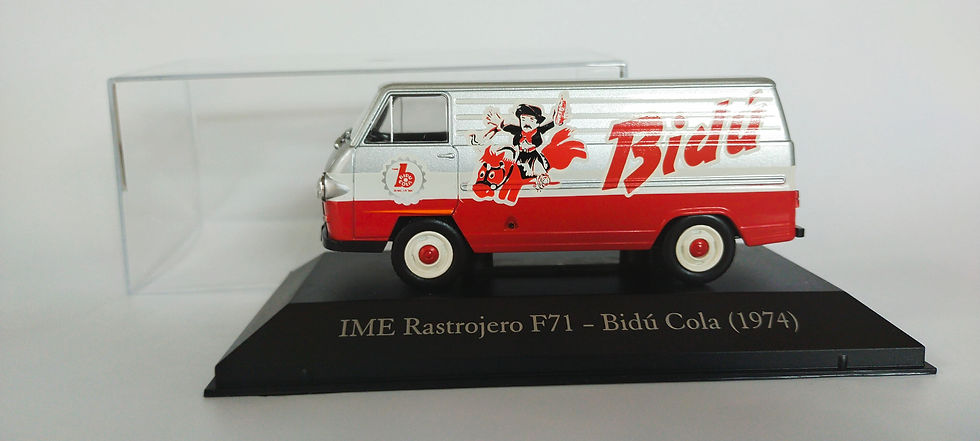 Miniatura: IME Rastrojero F71 Bidu Cola 1974 (Atlas) 1/43
