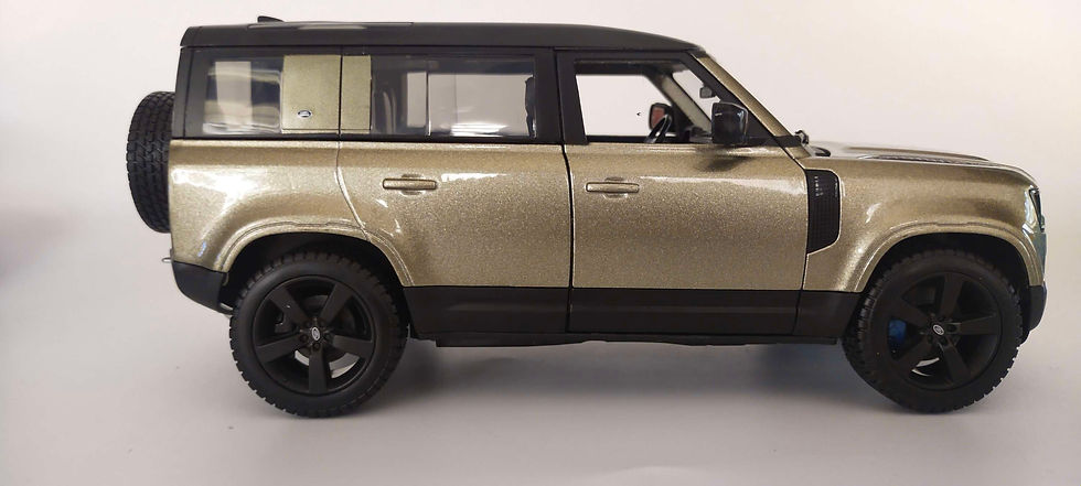 Miniatura: Land Rover Defender 110 2022 (Burago) Gris 1/24