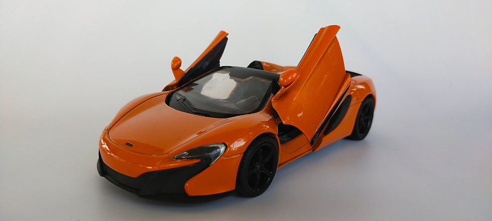 Miniatura: McLaren 650S Spider (Motor Max) Naranja 1/24