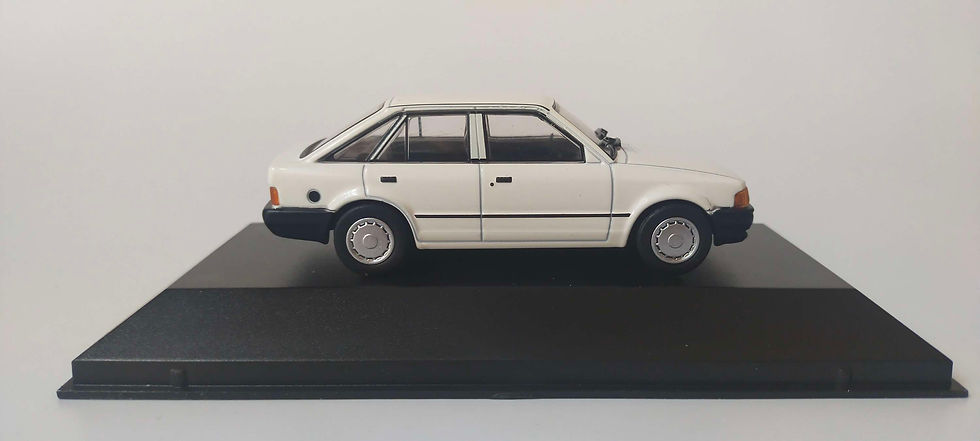 Miniatura: Ford Escort GL 1988 (Atlas) Blanco 1/43