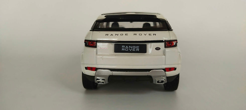 Miniatura: Land Rover Range Rover Evoque (Welly) Blanco 1/24
