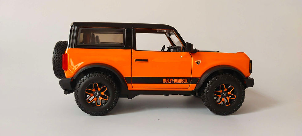 Miniatura: Ford Bronco Badlands 2021 Harley-Davidson (Maisto) 1/24