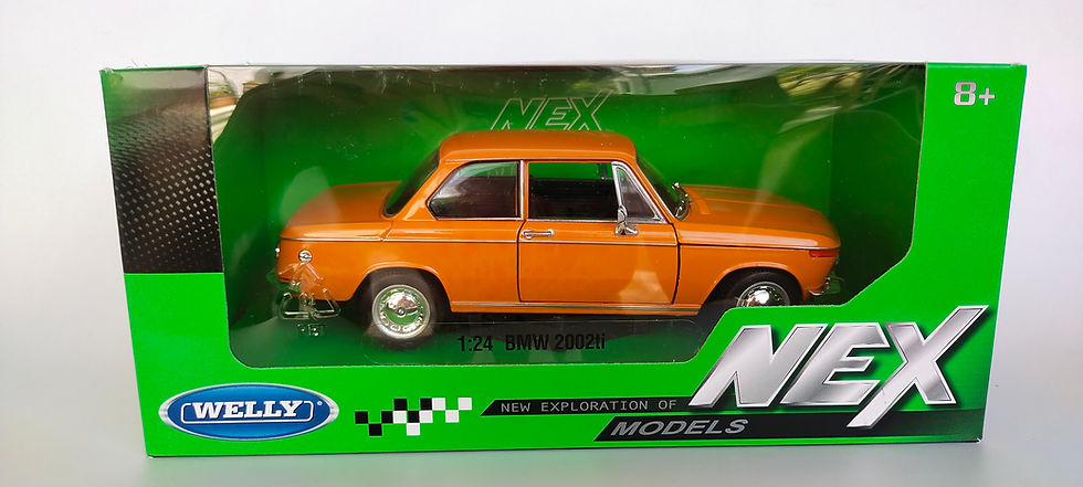 Miniatura: Bmw 2002 ti (Welly) Naranja 1/24