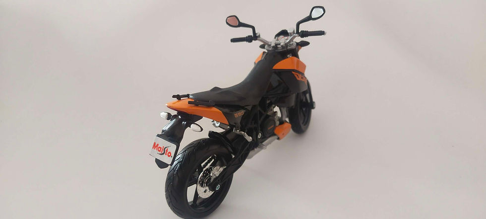 Miniatura: Moto KTM 690 Duke (Maisto) Naranja 1/12
