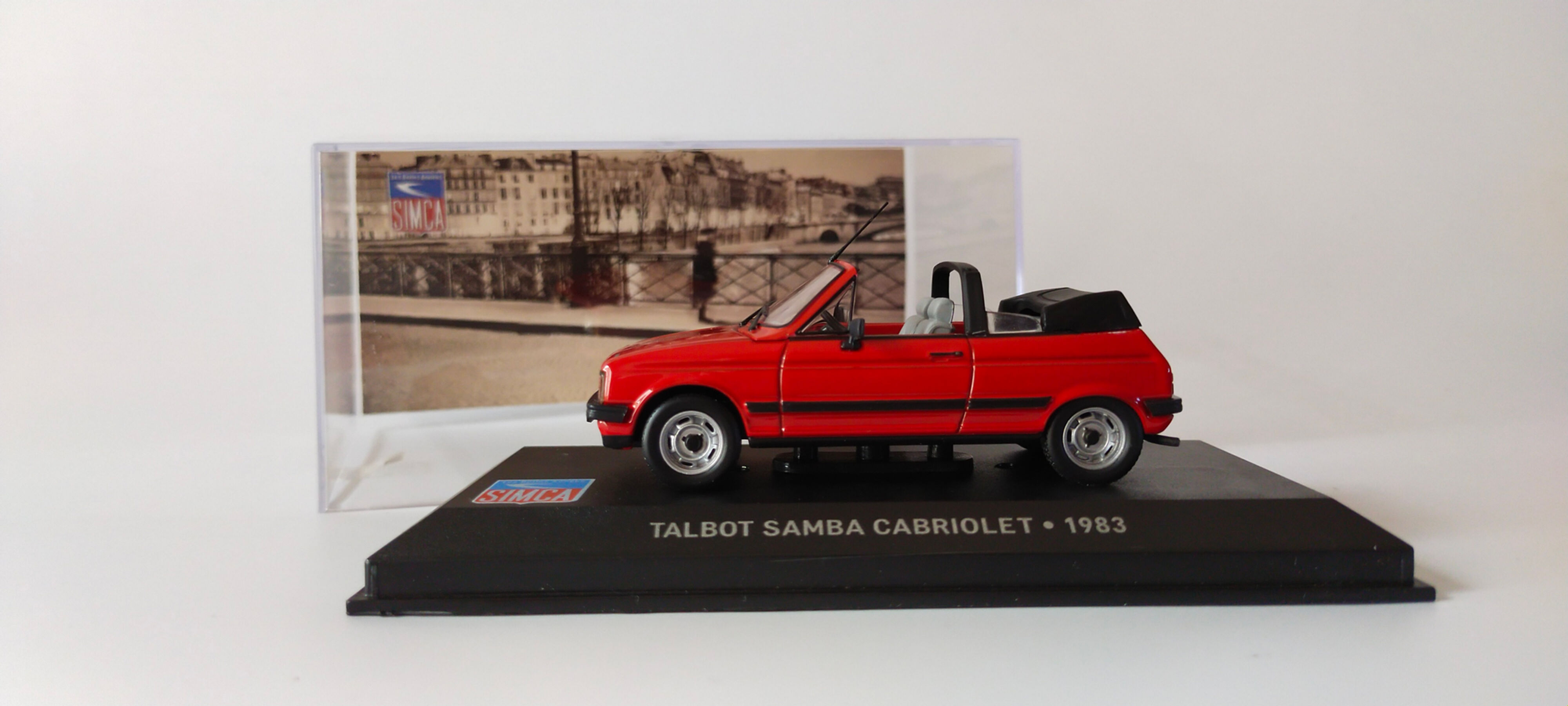 Talbot Samba Cabriolet 1983 (Atlas) Rojo 1/43