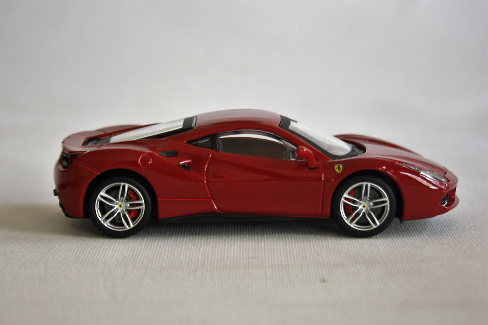 Miniatura: Ferrari 488 GTB (Burago) 1/43
