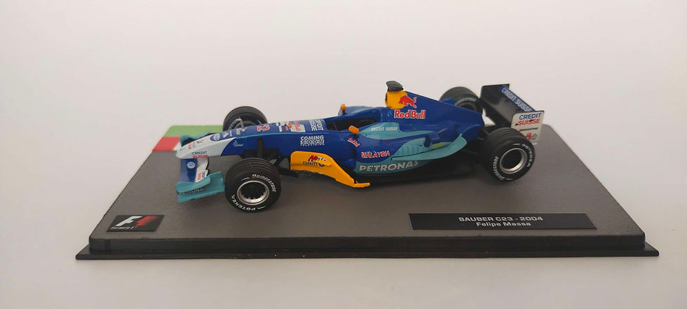 Miniatura: Fórmula 1 Sauber C23 2004 Felipe Massa (Atlas) 1/43