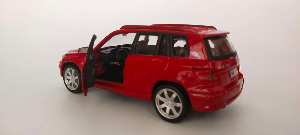 Miniatura: Mercedes Benz GLK 2010 (Burago) Rojo 1/32