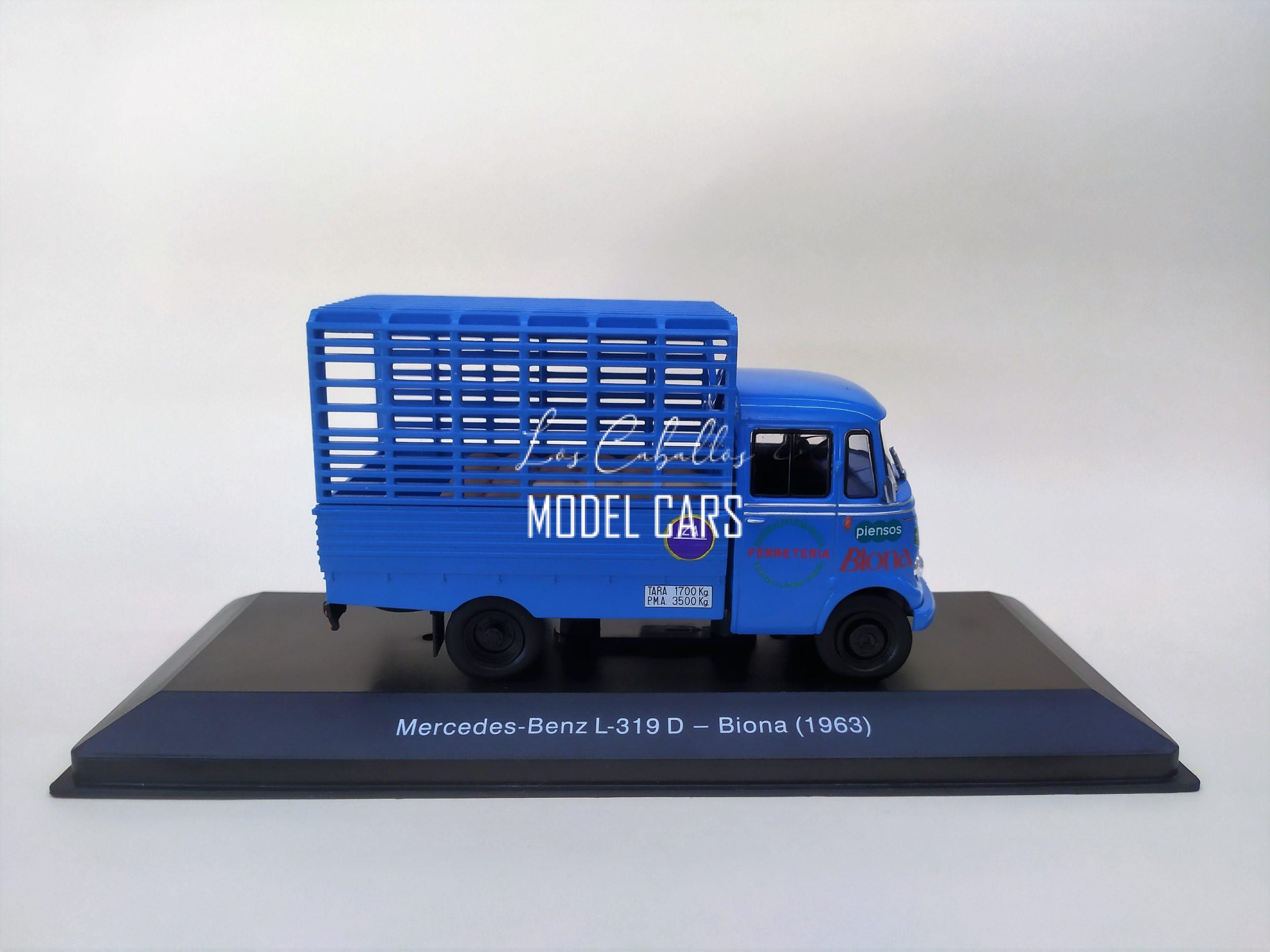 Camión Mercedes-Benz L 319D - Biona 1963 (Atlas) Blister 1/43