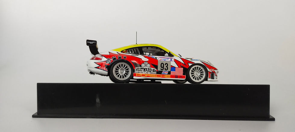 Miniatura: Porsche 911 GT3 RS 2003 24h Le Mans 71 Circuit La Sarthe Maassen (Atlas) 1/43