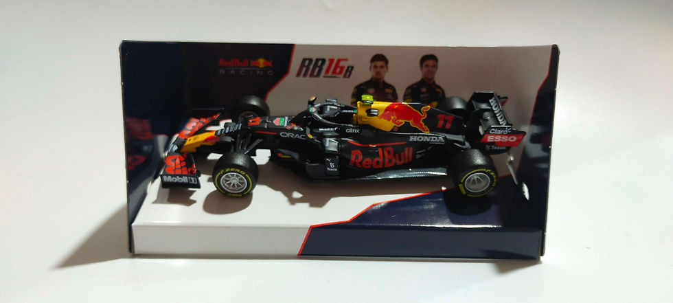 Miniatura: Red Bull Racing RB16 B Sergio Perez 2016 (Burago) 1/32