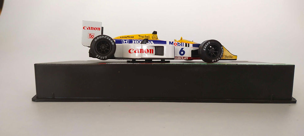 Miniatura: Fórmula 1 Williams FW11B 1987 Nelson Piquet (Atlas) 1/43
