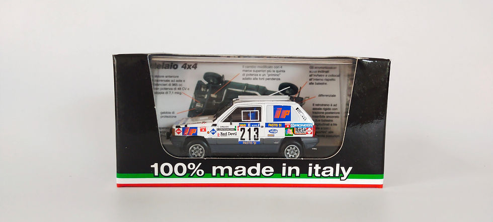 Miniatura: Fiat Panda 4x4Parigi Dakar 1984 Giraudo (Bruum) 1/43