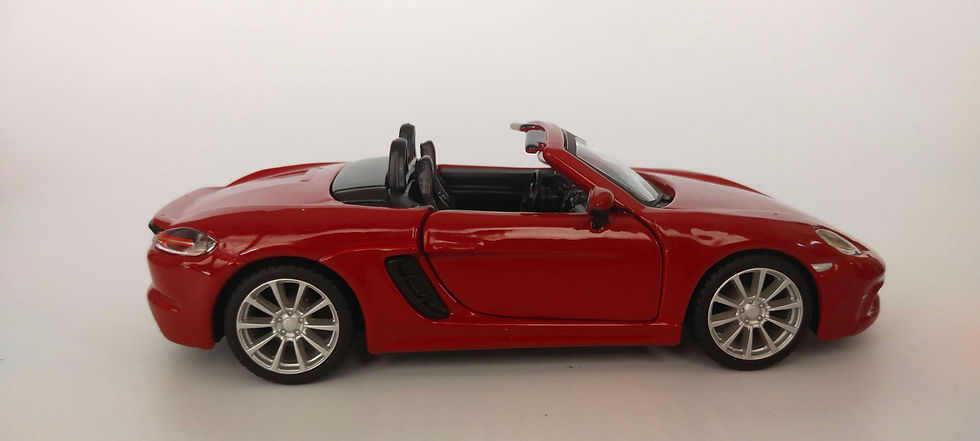 Miniatura: Porsche 718 Boxster (Burago) Rojo 1/32