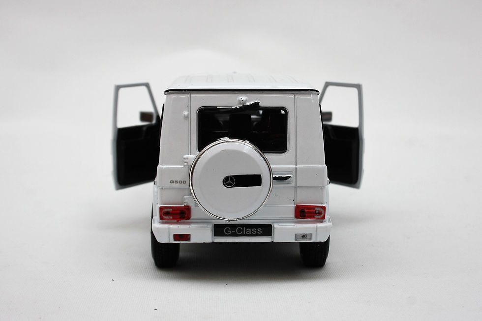 Miniatura: Mercedes-Benz Clase G (Welly) (Blanco) 1/24