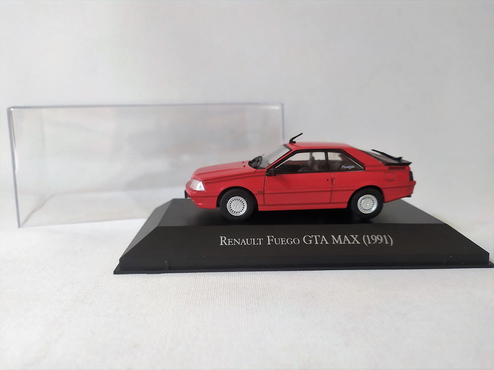 Miniatura: Renault Fuego GTA MAX 1991 (Atlas) Rojo 1/43