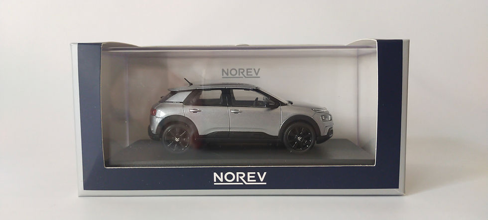 Miniatura: Citroën C4 Cactus 2018 (Norev) Plata 1/43