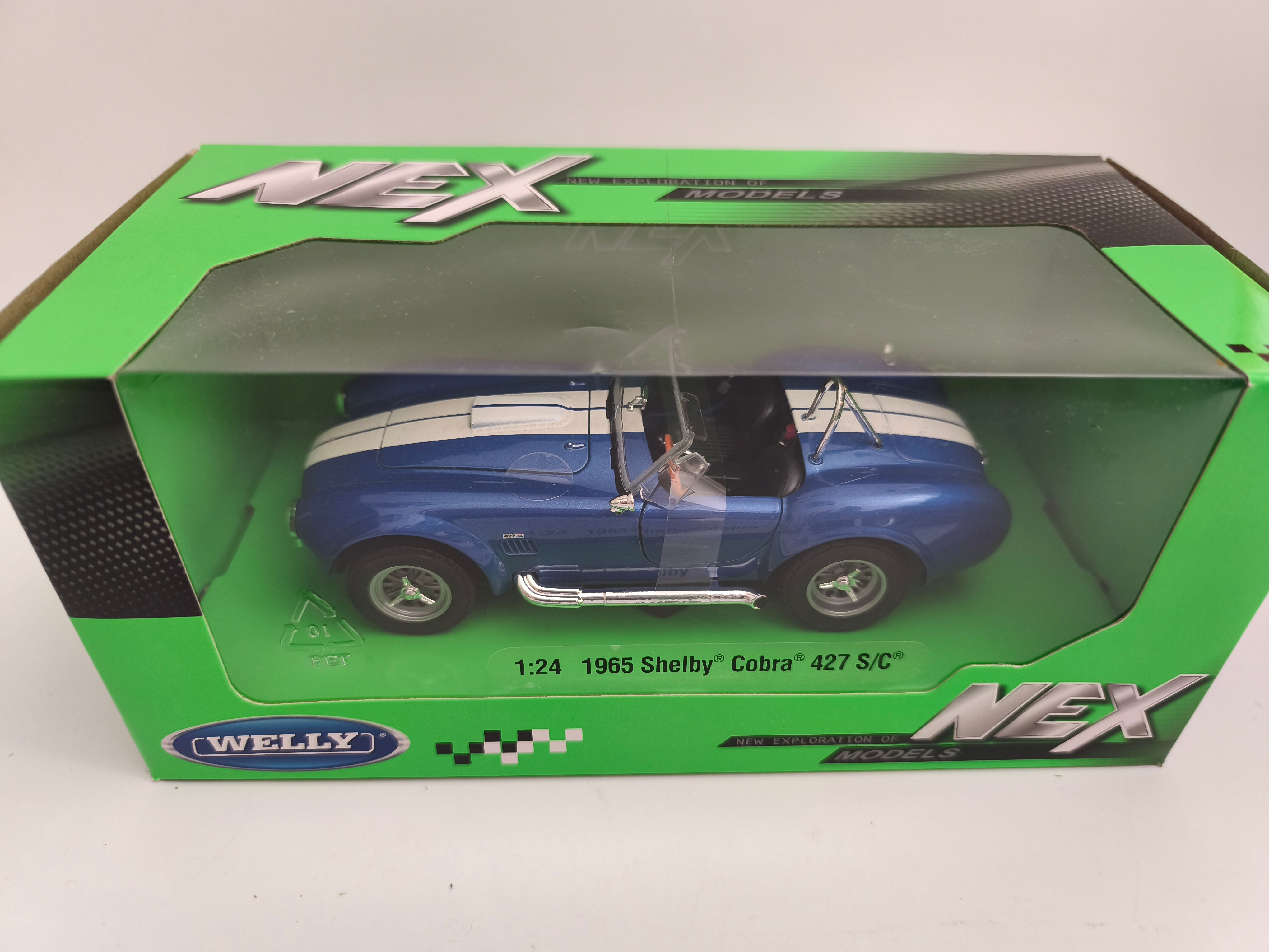 Shelby Cobra 427 S/C (Welly) Gris 1/24