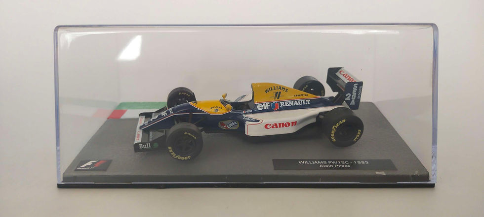 Miniatura: Fórmula 1 Williams FW15C 1993 Alain Prost (Atlas) 1/43