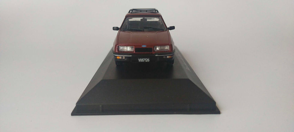 Miniatura: Ford Sierra Ghia Rural 1988 (Atlas) Granate 1/43