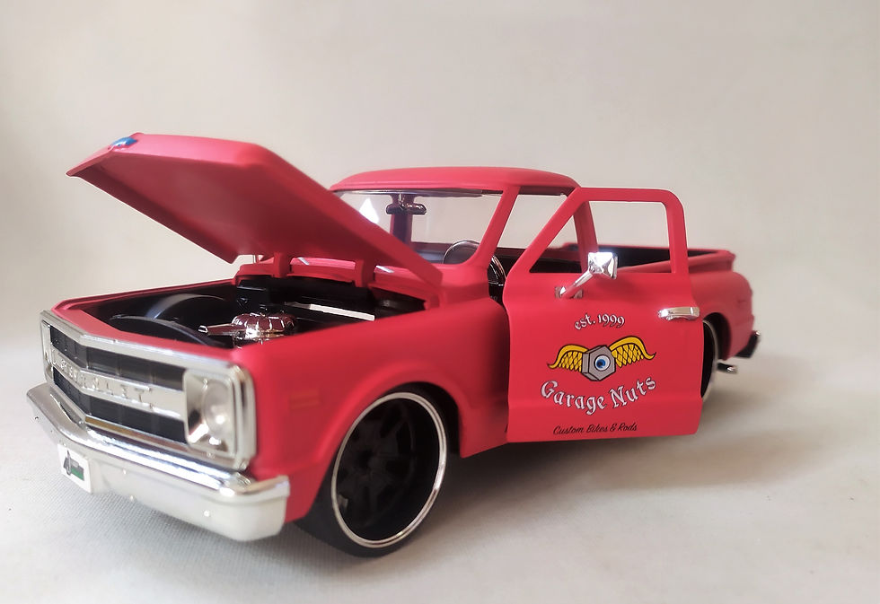 Miniatura: Chevrolet C10 Stepside 1969 (Jada) 1/24