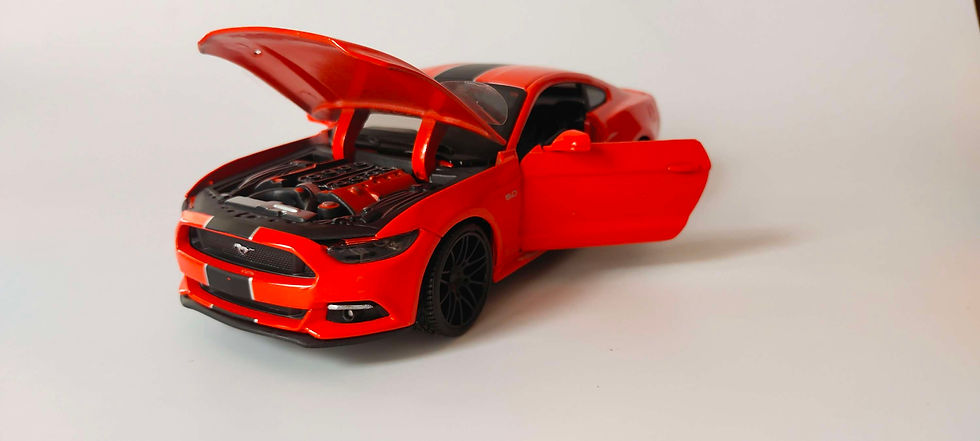Miniatura: Ford Mustang GT 2015 Design (Maisto) Rojo 1/24