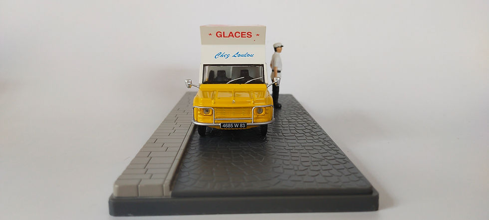 Miniatura: Citroën Méhari Marchand de Glaces (Atlas) 1/43