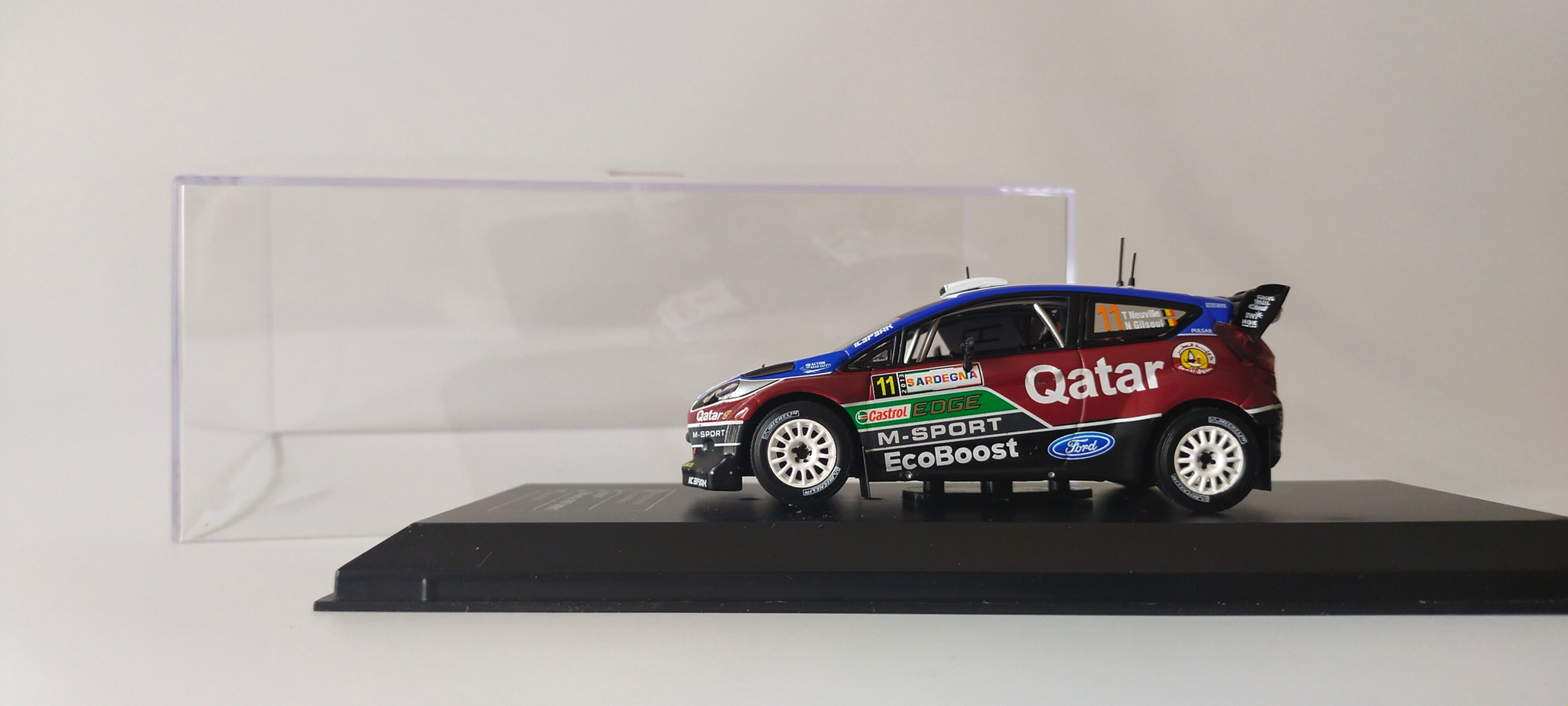 Ford Fiesta RS WRC Italy 2013 Neuville Gilsoul (Atlas) 1/43