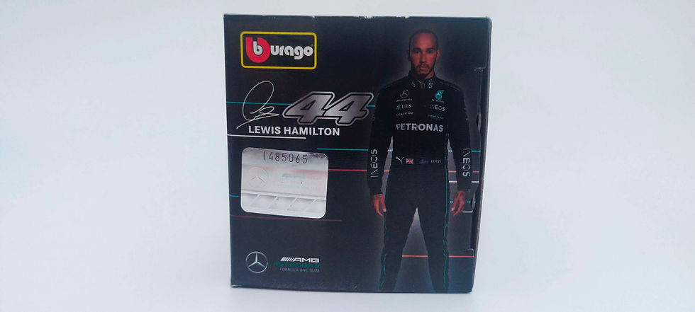 Miniatura: Mercedes AMG 44 Lewis Hamilton F1 W13 E Performance (Burago) 1/43