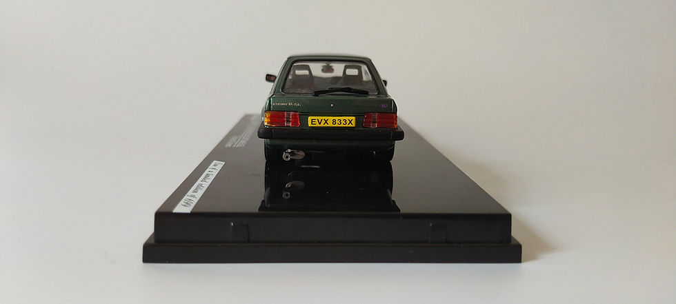 Miniatura: Ford Escort MK3 GL 1981 (Vitesse) Verde 1/43