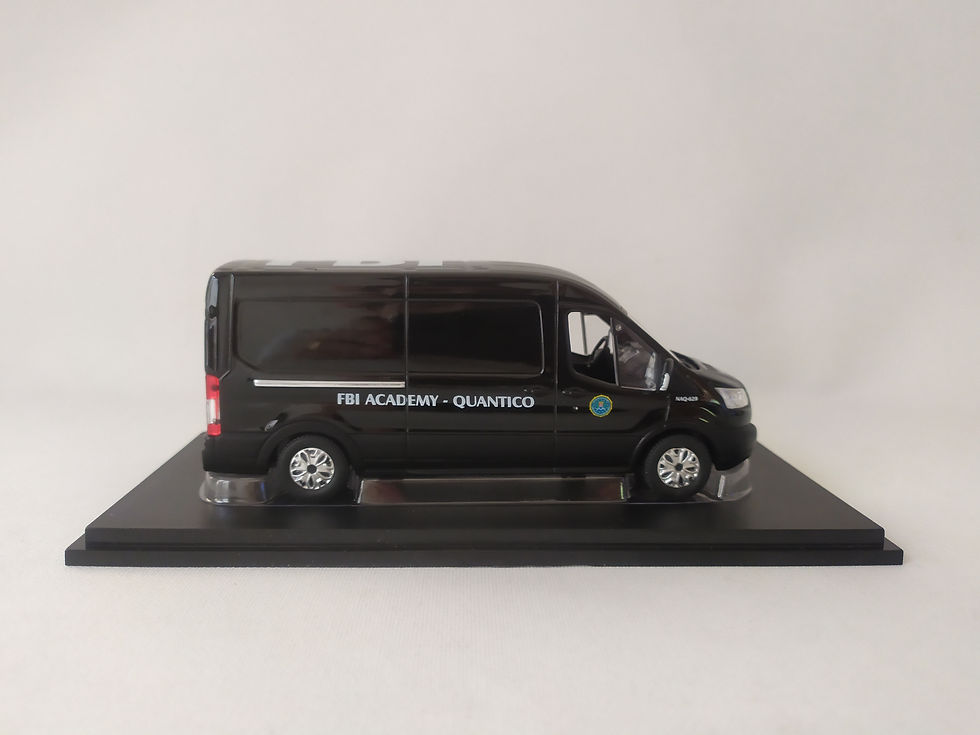 Miniatura: Furgoneta Ford Transit 2015 - FBI ACADEMY QUANTICO (Green Light) 1/43