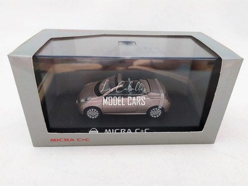 Norev 1/43 Nissan Micra CC 2009 - Collection Japon, état Neuf Sous Boîte Vitrine