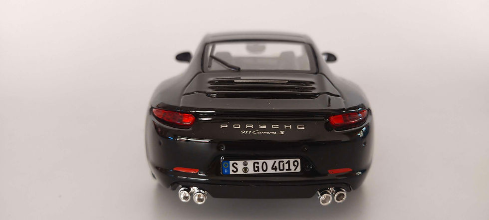 Miniatura: Porsche 911 Carrerera S (Burago) Negro 1/24