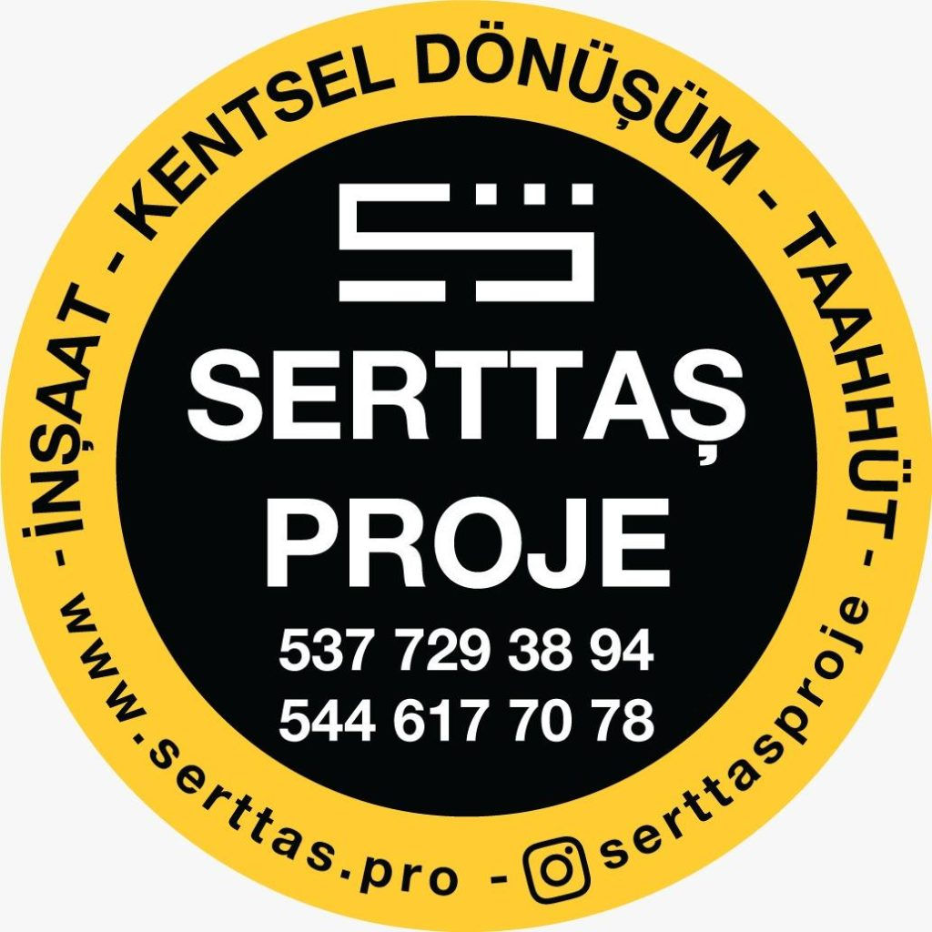 Serttaş Proje logo, İnşaat, Kentsel Dönüşüm, Taahhüt, 537 729 38 94, 544 617 70 78, serttas.pro.