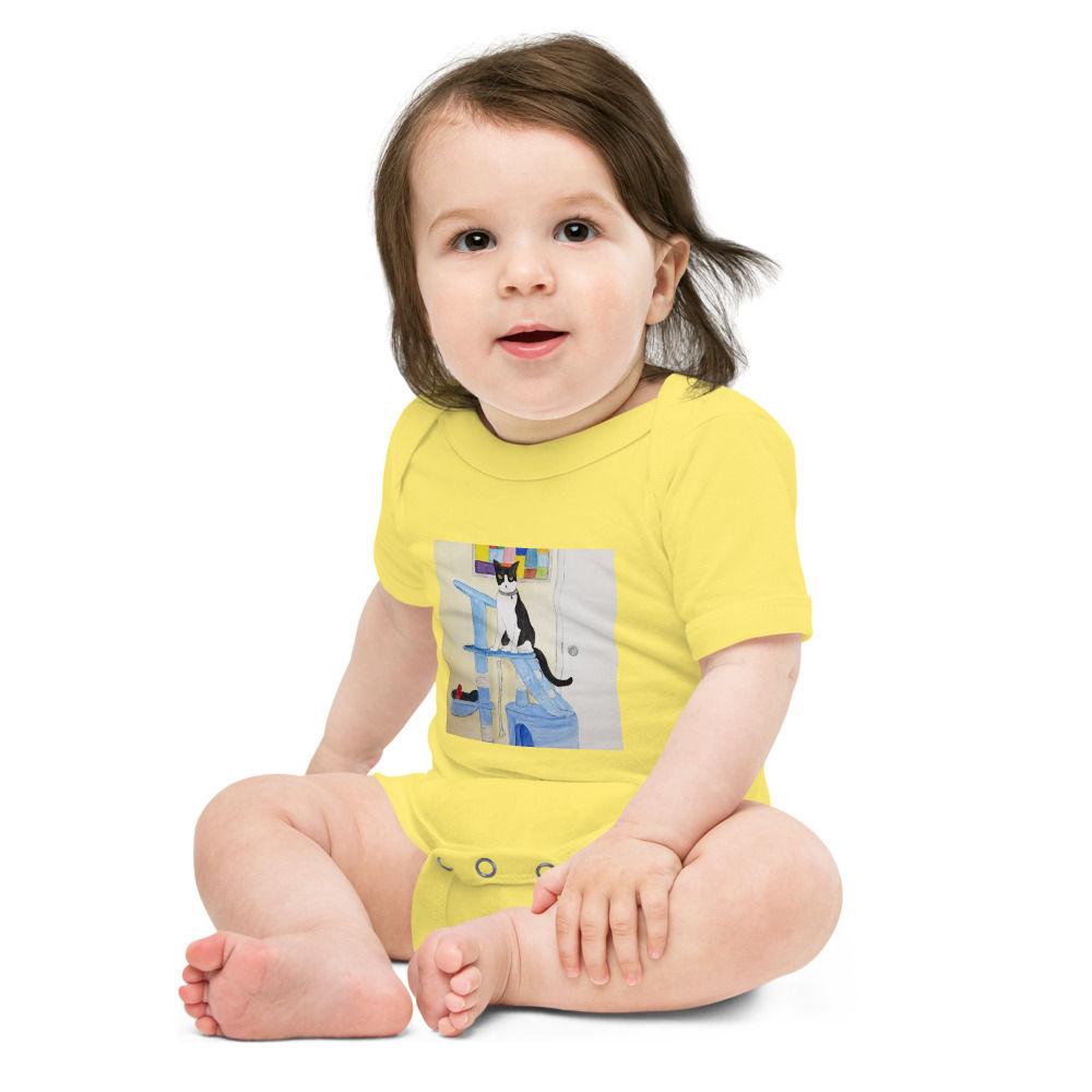 Master Mittens Baby short sleeve one piece