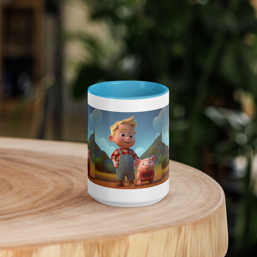 Thumbnail: Harry and Hammy Mug with Color Inside