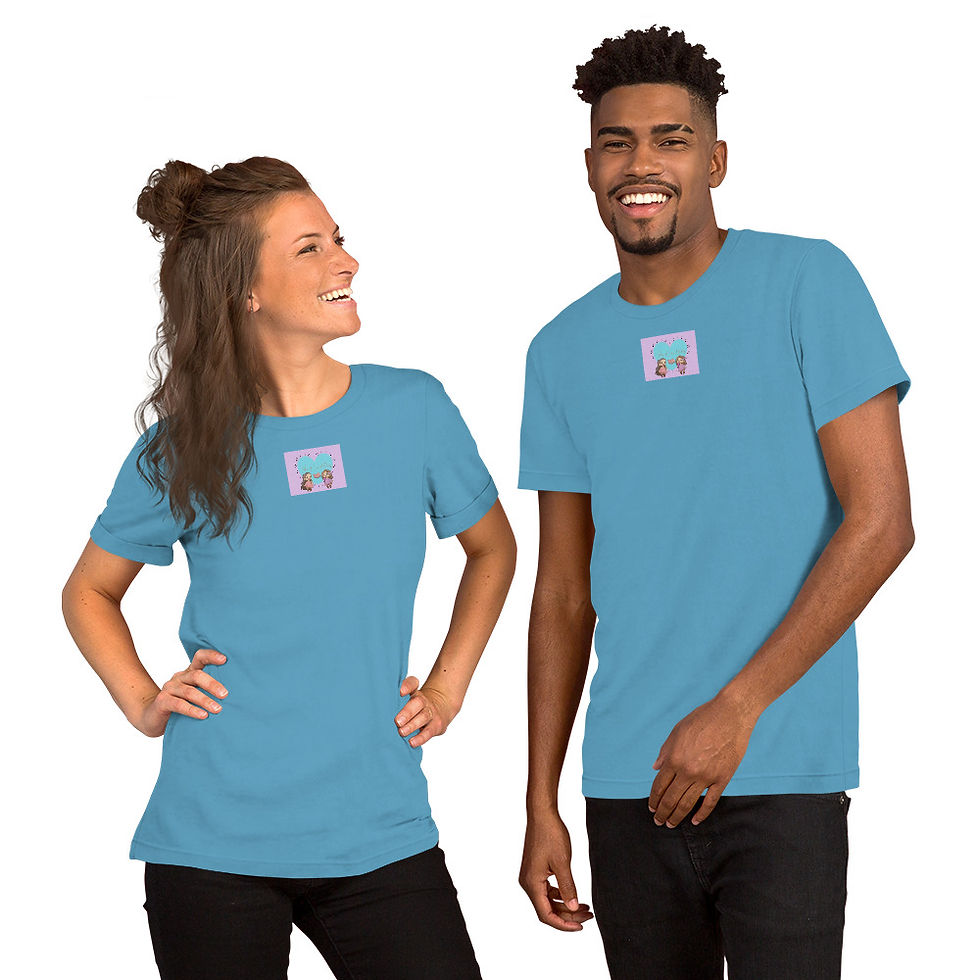 Thumbnail: Tales of Luv'd Ones Characters Short-Sleeve Unisex T-Shirt