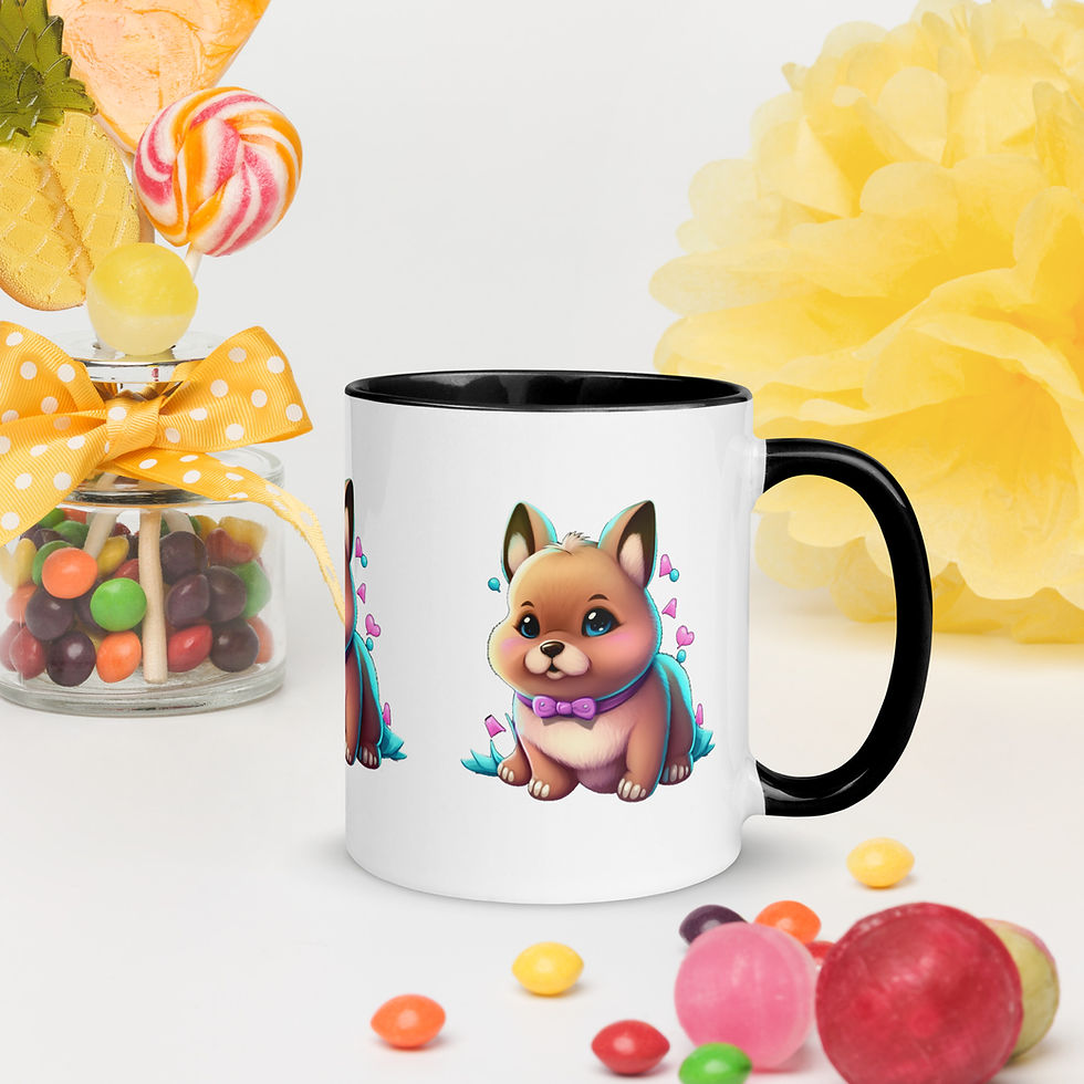 Thumbnail: Bunny Mug with Color Inside