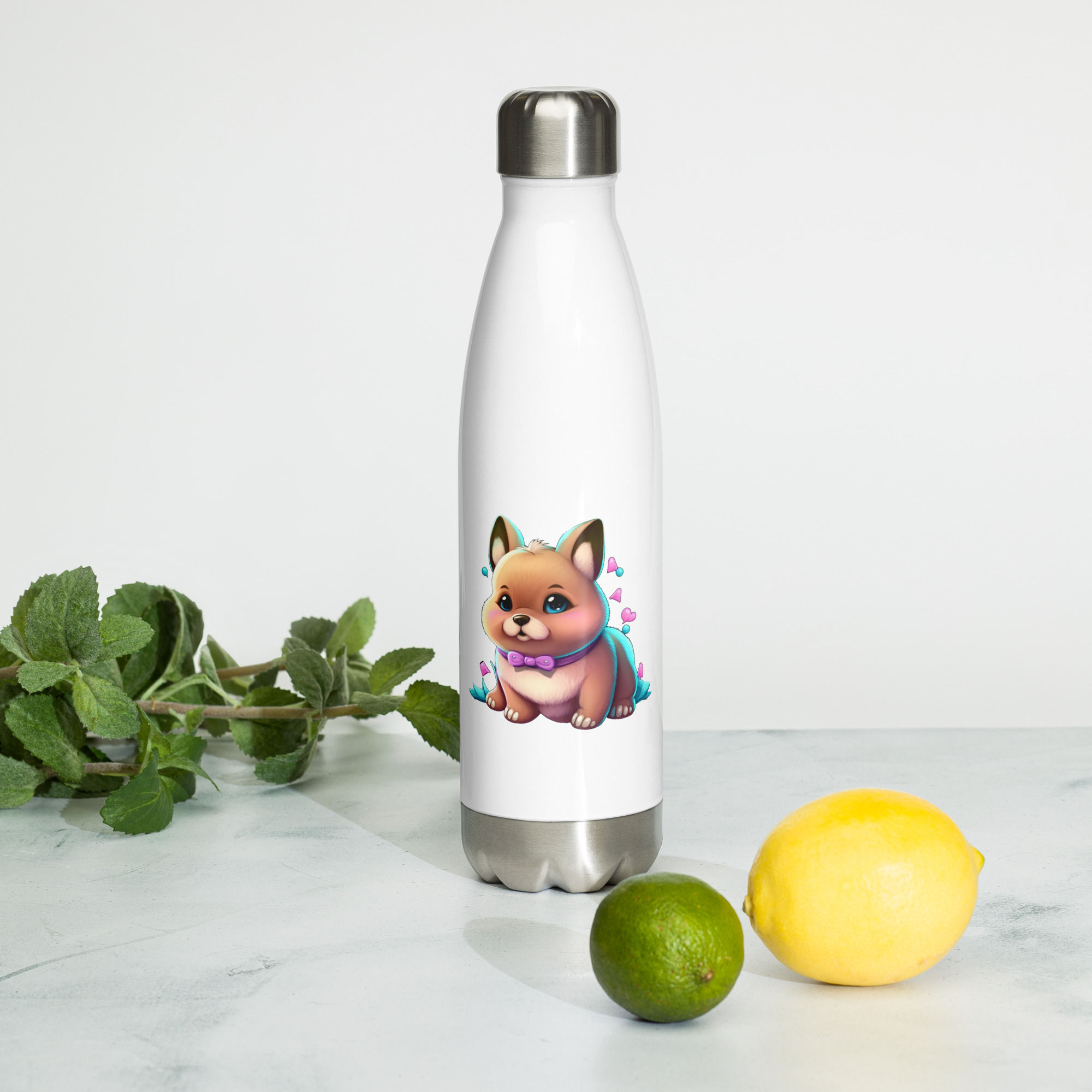 Bunny Stainless Steel Water Bottle
