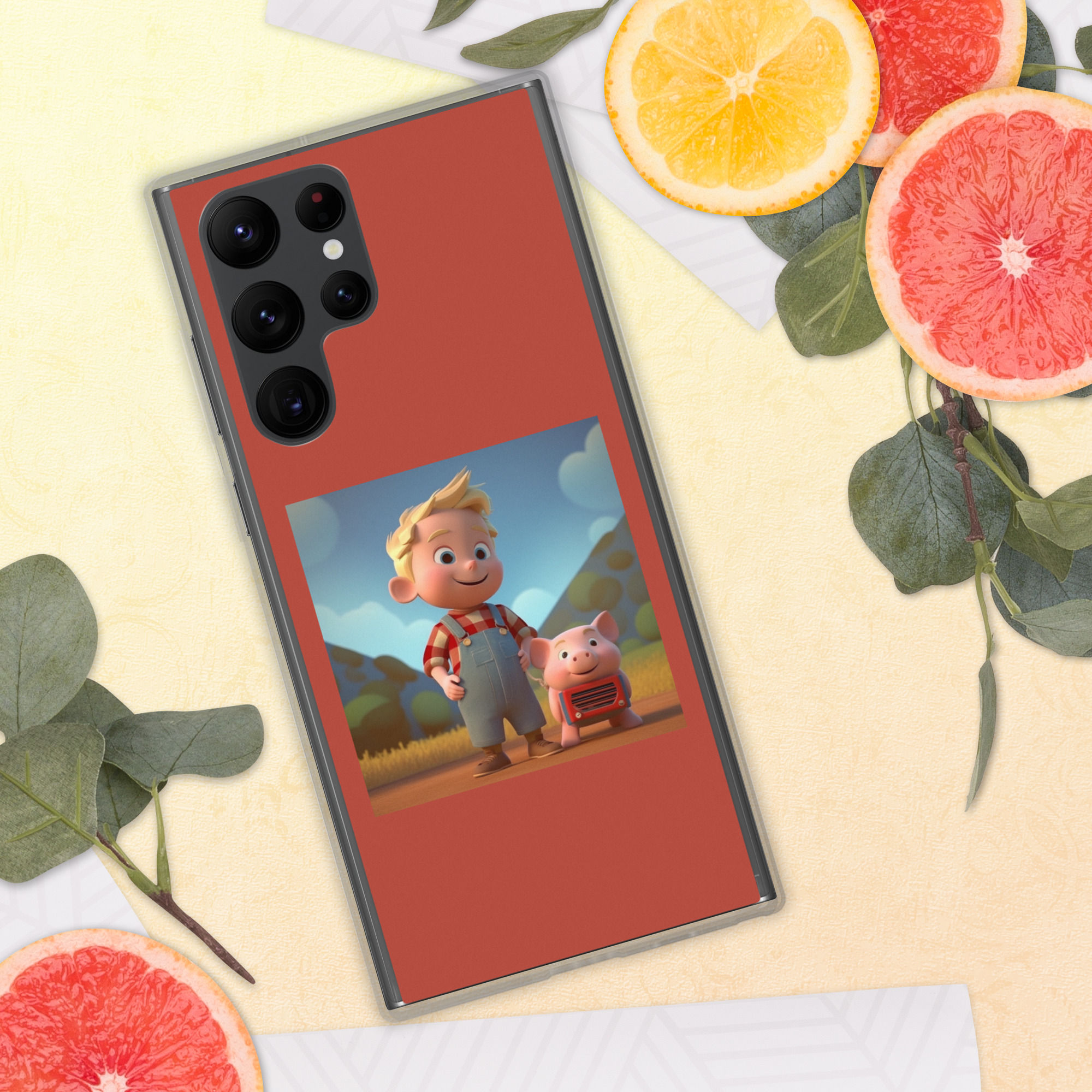 Harry and Hammy Clear Case for Samsung®