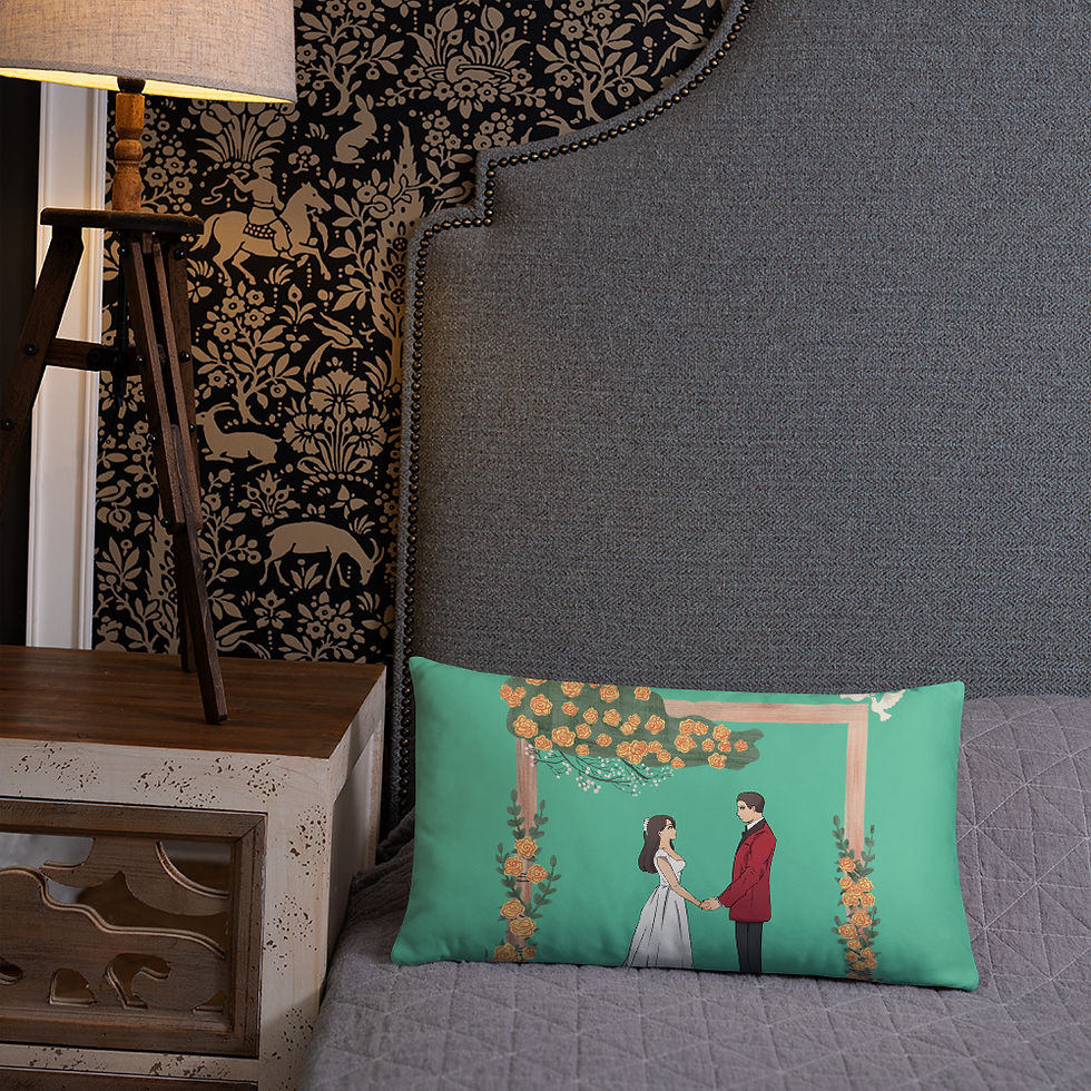 Thumbnail: Mr. and Mrs. Basic Pillow