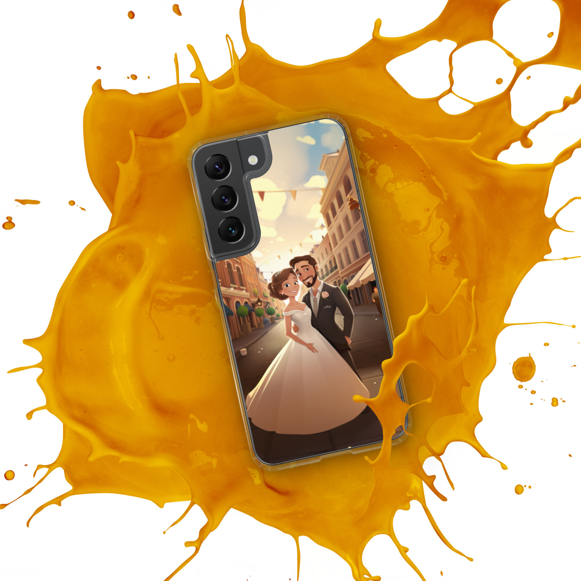 Newlyweds in New Orleans Clear Case for Samsung®