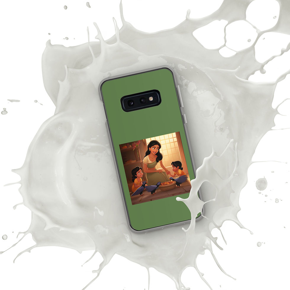 Thumbnail: Mother Crow Human Version Clear Case for Samsung®